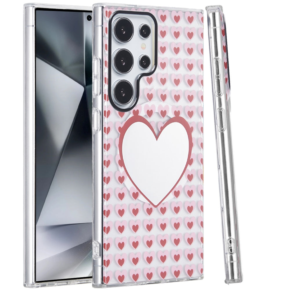 For Samsung Galaxy S23 Ultra Durable Fashion IMD Printed Design TPU Slim Shockproof Protective Case with Stylish Pattern Case Cover
