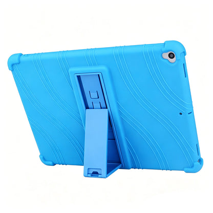 Tablet Case for Apple iPad 9th 8th 7th Gen (10.2 inch) Thick Shockproof Silicone Heavy Duty Rugged Hybrid Full Body Drop Protection Detachable Stand Cover