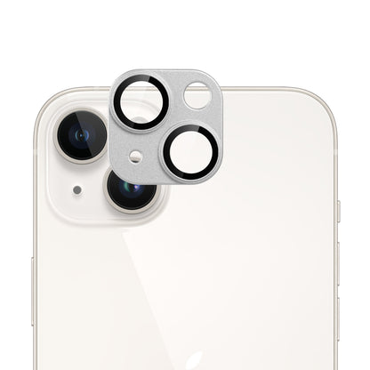 Camera Lens Protector for Apple iPhone 14 Camera Lens Protector Tempered Glass Metal Frame Scratch Resistant HD Clear Precision Fit