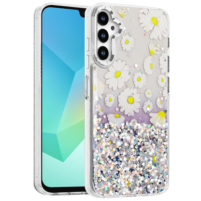 For Samsung Galaxy A16 5G Fashion Beautiful Epoxy Design Hybrid Fashion Stylish TPU Protective, Shockproof Hybrid PC Case Cover