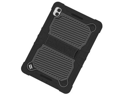 Tablet Case for Boost Celero 5G TAB Hybrid Rugged Kickstand Heavy Duty Shockproof Armor Dual Layer Hard PC Soft TPU Drop Protection Cover