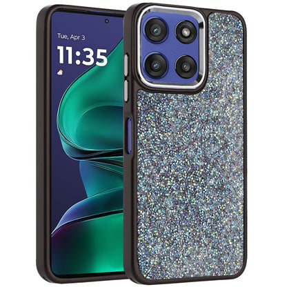 For Motorola Moto G Stylus 5G 2026 /2025 Crystal Sparkle Diamond Glass Full Mini Glitter Bling Frame TPU Hybrid Protective Case Cover