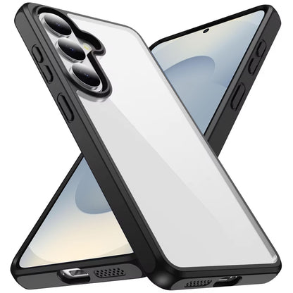 For Samsung Galaxy S26 Hybrid Transparent HQ Slim Shockproof Clear Protective Thick 2.0mm TPU Frame Case Cover