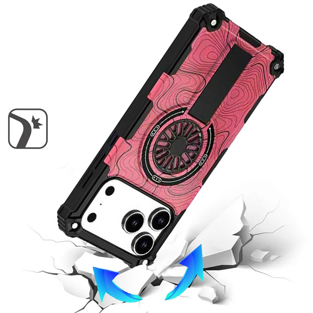 Phone Case for Apple iPhone 18 Pro Max Stylish Design Magnetic Car Mount Friendly Hybrid Rugged Grip Shockproof Kickstand Textured Armor Durable Cover