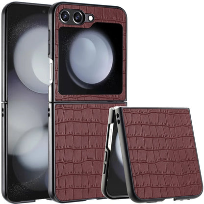 For Samsung Galaxy Z Fold 7 PU Vegan Leather Case, Premium Snap-On Hard Shell Cover, Slim Fit Protective Matte Finish Case Cover