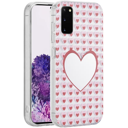 For Samsung Galaxy S20 FE Fan Edition 5G Fashion Layer Design Slim IMD TPU Protective, Shockproof Hybrid Stylish Durable Hard PC Case Cover