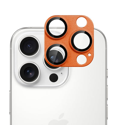Camera Lens Protector for Apple iPhone 15 Pro Max Camera Lens Protector Tempered Glass Metal Frame Scratch Resistant HD Clear Precision Fit
