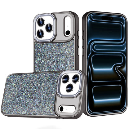 For Samsung Galaxy S26 Crystal Sparkle Diamond Glass Full Mini Glitter Bling Frame TPU Hybrid Protective Case Cover