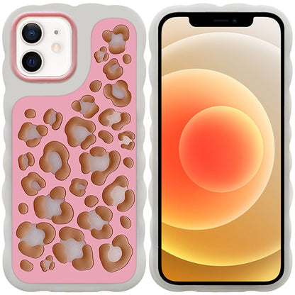 Phone Case for Apple iPhone 12 /12 Pro Fashionable Silicone Textured Decorative Design Pattern Protective Rubber TPU Hybrid Protection Cover