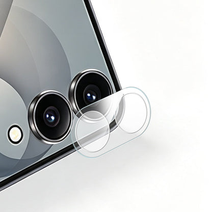 Camera Lens Protector for Samsung Galaxy Z Flip 8 Camera Clear Tempered Glass 2.5D Scratch Resistant HD Transparent Anti Fingerprint Protective Lens Guard Clear
