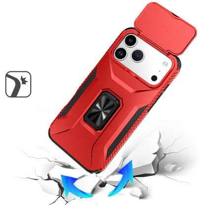 Magnetic Ring Stand Camera Protection Shockproof Heavy Duty Kickstand Rugged Grip Anti Scratch Hybrid