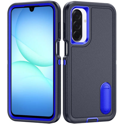 Phone Case for Samsung Galaxy A17 5G 3in1 Tough Rugged Kickstand Shockproof Armor Grip Heavy Duty Drop Resistant Protective Hybrid Cover