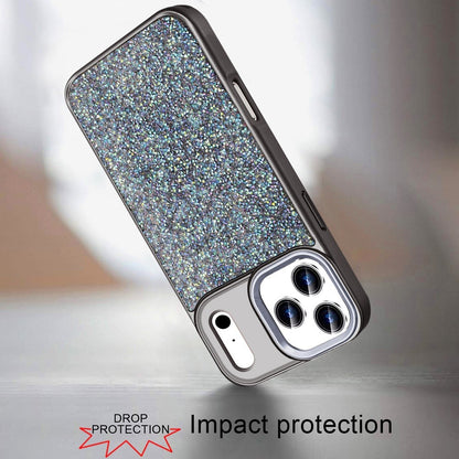 Crystal Glass Bling Diamond Metallic Edge Shockproof Durable Protective Clear Hybrid Stylish Premium Design