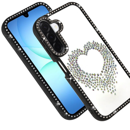 Angel Hearts Glitter Shimmer Diamond Edge Sparkle Hybrid Shockproof AntiSlip Grip Fashion Stylish Protective Bumper