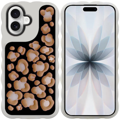 Phone Case for Apple iPhone 17 Fashionable Silicone Textured Decorative Design Pattern Protective Rubber TPU Hybrid Protection Cover