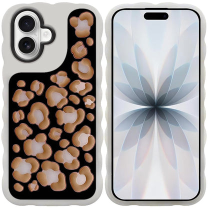 Phone Case for Apple iPhone 18 Fashionable Silicone Textured Decorative Design Pattern Protective Rubber TPU Hybrid Protection Cover