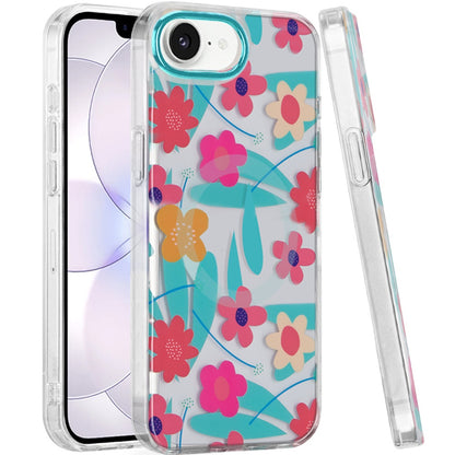 Phone Case for Apple iPhone 17E /16E Stylish Design Shockproof Magnetic TPU IMD Print Rugged Grip Drop Protection Slim Fit Fashion Cover