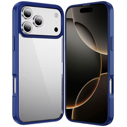 For Apple iPhone 17 Hybrid Transparent HQ Slim Shockproof Clear Protective Thick 2.0mm TPU Frame Case Cover