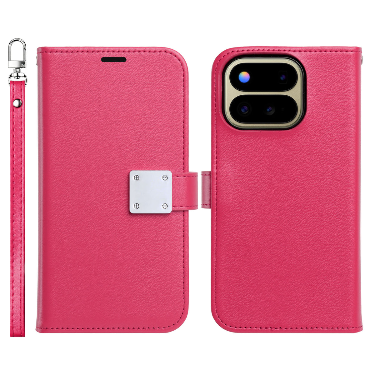 Phone Case for Google Pixel 11 Pro Fold Wallet Credit Card Holder Hybrid Slim Protective Dual Function Storage PU Leather Flip Pouch Cover