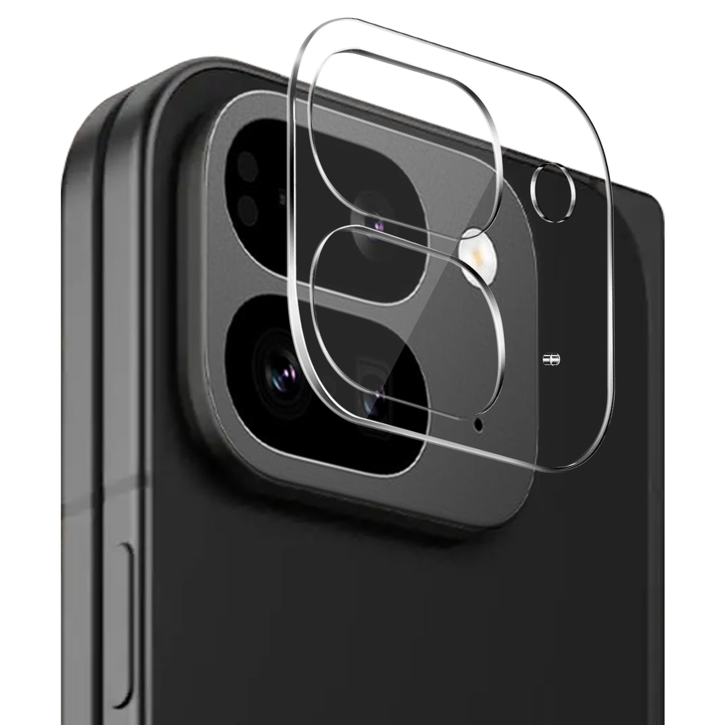 For Pixel 10 Pro Fold Camera Lens Protector HD Clear Back Camera Protector Tempered Glass, Case Friendly, Ultra-Thin, Easy Installation Protector Clear