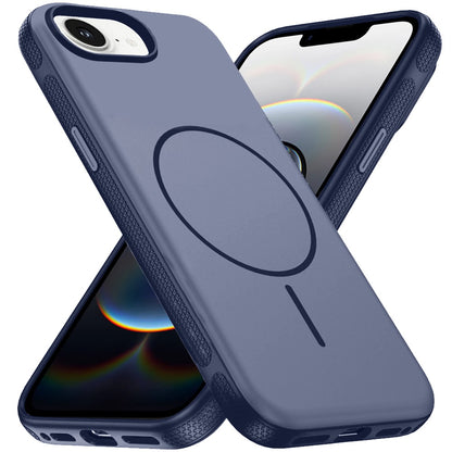 For Apple iPhone 17E /16E Super Magnetic Premium Edged Core Matte Thick Hybrid Drop Protection Shockproof Design Case Cover