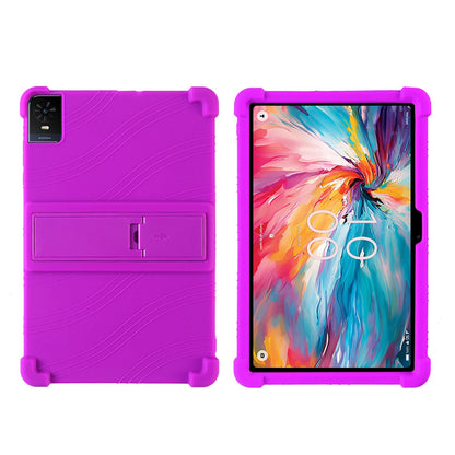 Tablet Case for TCL Tab 10 NXTPAPER 5G Thick Shockproof Silicone Heavy Duty Rugged Hybrid Full Body Drop Protection Detachable Stand Cover