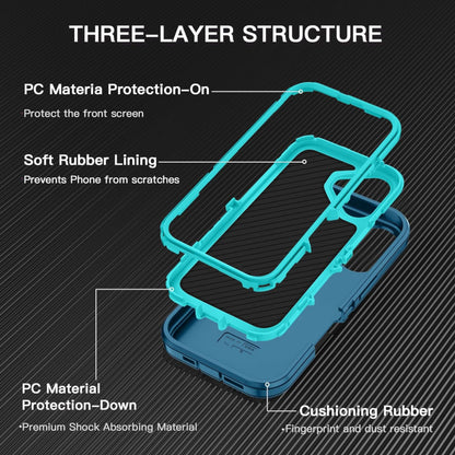 For Samsung Galaxy S25 /S24 Delux Armor Case Shockproof Rugged 3-Layer Protection Hybrid Heavy Duty with Enhanced Durability Case Cover