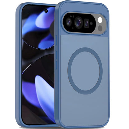 For Google Pixel 10 Pro XL MagSafe Compatible Case Hybrid Soft TPU Bumper Hard Translucent Matte Back Slim Shockproof Case Cover