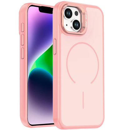 Phone Case for Apple iPhone 14/13 Magnetic Shockproof Hybrid Camera Stand Guard Anti Slip Rubber Durable Protective Matte Design Cover