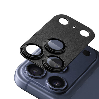 Camera Lens Protector for Apple iPhone 17 Pro Max (6.9") Camera Lens Protector Tempered Glass Metal Frame Scratch Resistant HD Clear Precision Fit