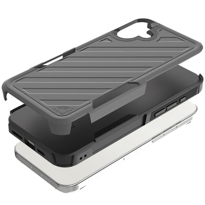 For Motorola Moto G Stylus 5G 2025 Premium Hybrid Rugged lined Shockproof Textured 2-in-1 Non-Slip Hard PC & TPU Non Slip Tough Case Cover