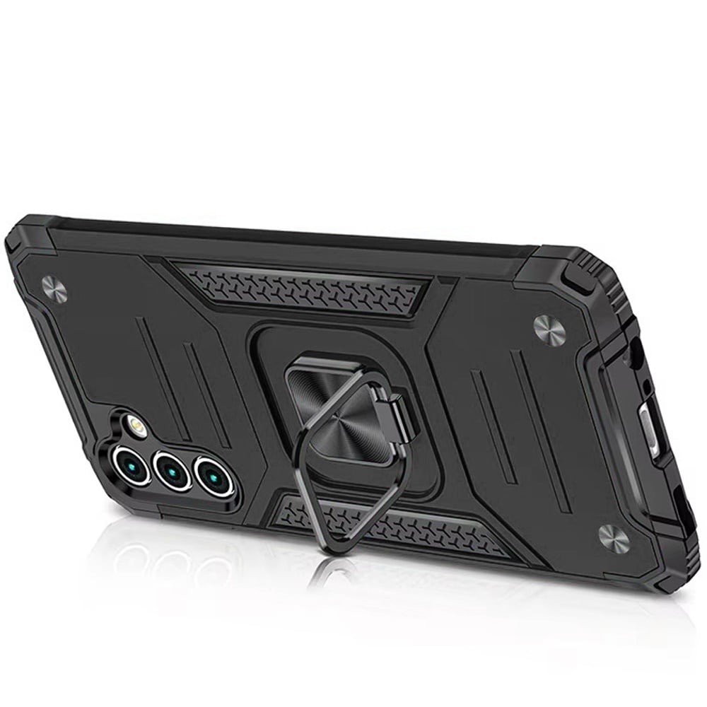 Phone Case for Samsung Galaxy A56 / A36 Magnetic Car Mount Hybrid Ring Stand Shockproof Rugged Grip Armor Heavy Duty Protective TPU Durable Cover