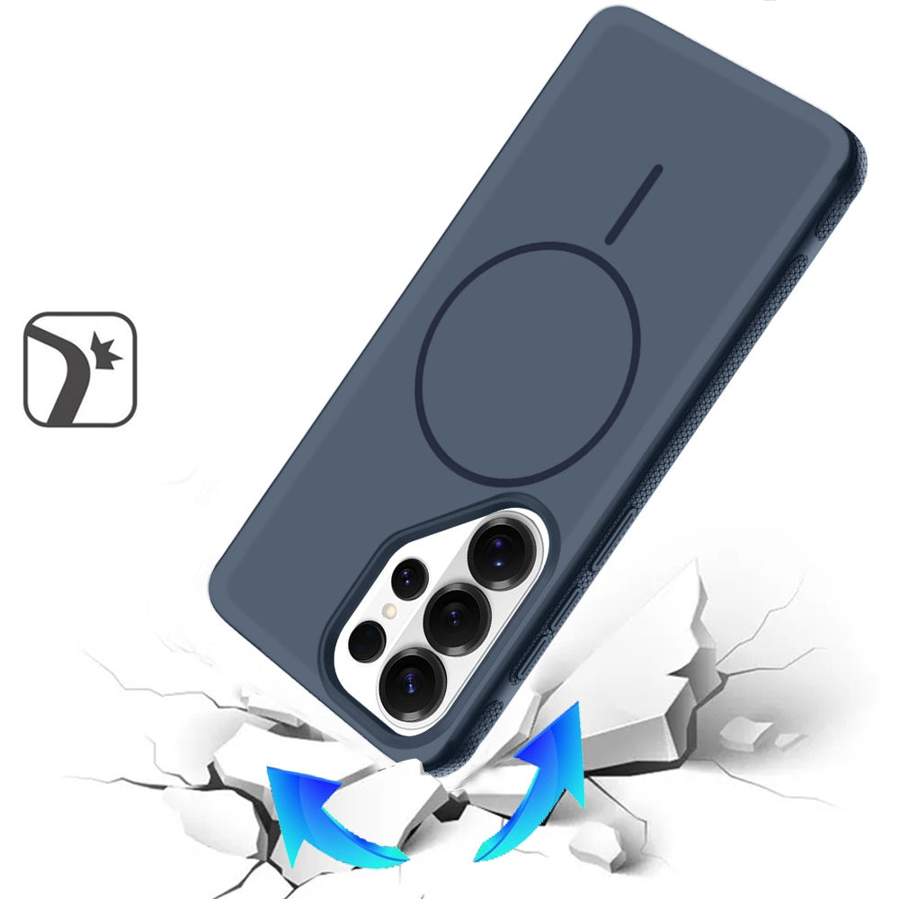 Super Magnetic Compatible with MagSafe Matte Hybrid TPU Shockproof Protective Durable Grip Edge Slim Fit