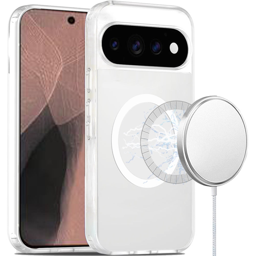 Magnetic Matte Hybrid Shockproof Smooth Grip Durable Camera Protection Anti-Slip Soft Touch TPU Armor