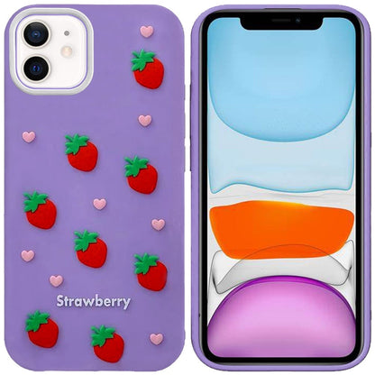 Phone Case for Apple iPhone 11 Fashionable Silicone Textured Decorative Design Pattern Protective Rubber TPU Hybrid Protection Cover