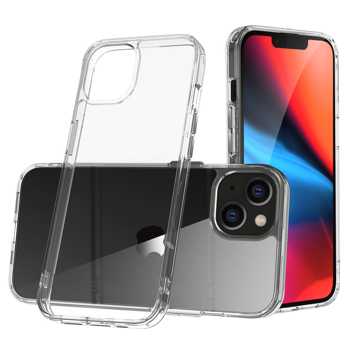 For Apple iPhone 11 Pro Max Clear Transparent TPU Bumper, Shockproof, Scratch-Resistant, Slim & Lightweight Protective Case Cover Clear