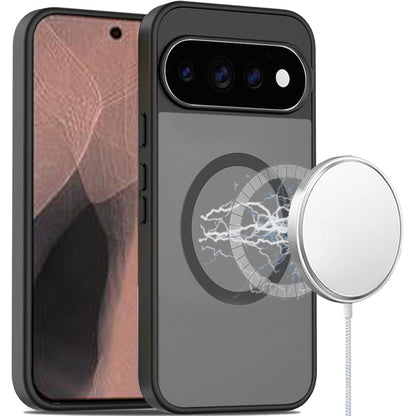 Phone Case for Google Pixel 11 / 11 Pro Magnetic Matte Hybrid Shockproof Smooth Grip Durable Camera Protection Anti-Slip Soft Touch TPU Armor Cover