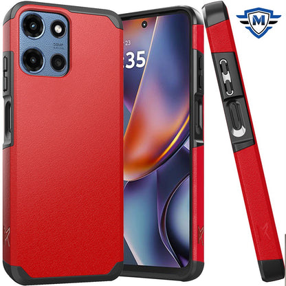 For Motorola Moto G 5G 2025 Premium Slim Tough 2in1 Hybrid Case Dual-Layer PC TPU Rubber Armor with Shockproof Protection Case Cover