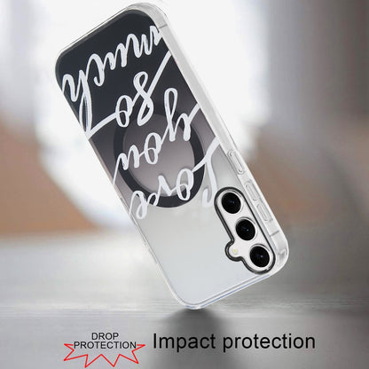 For Samsung Galaxy S24 Fan Edition /Galaxy S24 FE Durable Fashion IMD Printed Design TPU Slim Shockproof Protective Case with Stylish Pattern Case Cover