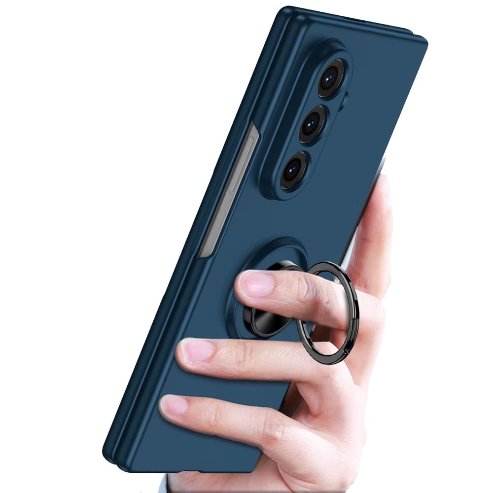 Phone Case for Samsung Galaxy Z Fold 8 Ultra Invisible Ring Stand Shockproof Anti Slip Durable Grip Protective Hybrid Slim Fit Magnetic Car Mount Holder Cover
