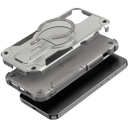 For Samsung Galaxy S25 EDGE Magnetic Invisible Kickstand Holder with Magsafe, Slim Fit Shockproof Hybrid Military Grade Heavy Duty Case Cover