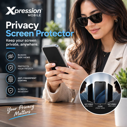 Screen Protector for Samsung Galaxy A16 5G Privacy Tempered Glass Screen Protector Anti-Spy Anti-Peek 9H Scratch Resistant Black