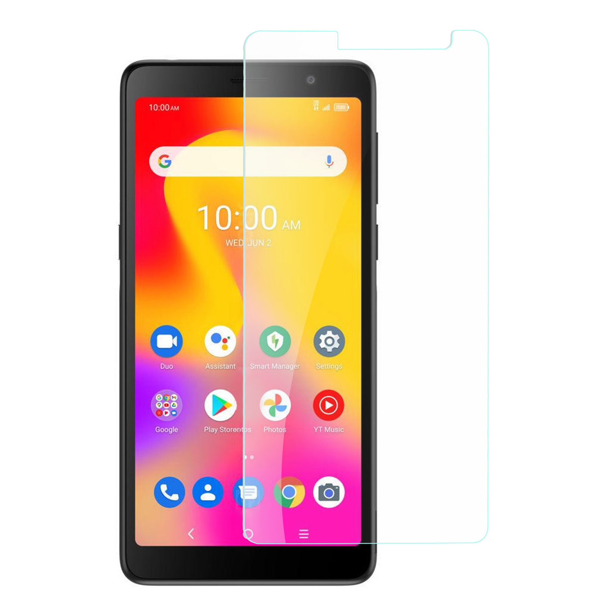Standard for TCL ION Z TCL ION Z Tempered Glass Screen Protector Premium HD Clear, Case Friendly, 9H Hardness, 3D Touch Accuracy, Anti-Bubble Clear