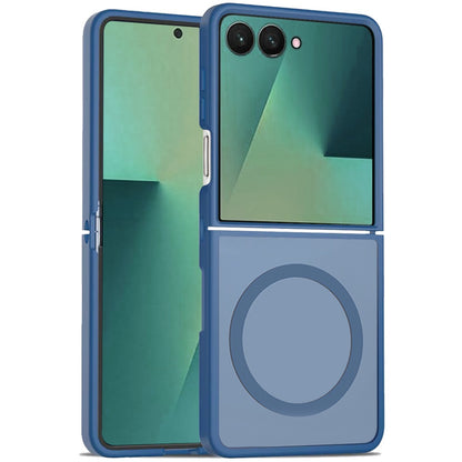 For Samsung Galaxy Z Flip 7 MagSafe Compatible Case Hybrid Soft TPU Bumper Hard Translucent Matte Back Slim Shockproof Case Cover