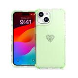 For Apple iPhone 15 Pro (6.1") Hybrid Transparent 3in1 Corner Tough Durable Detachable Shockproof Frame Hard PC + TPU  Phone Case Cover