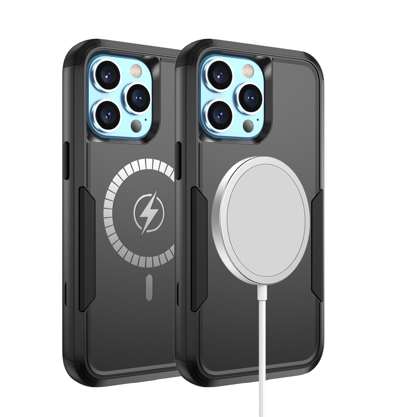For Samsung Galaxy S25 EDGE Heavy Duty Rugged & Dual-Layer Protection and Magnetic Circle Compatible with Magsafe Shockproof Case Cover