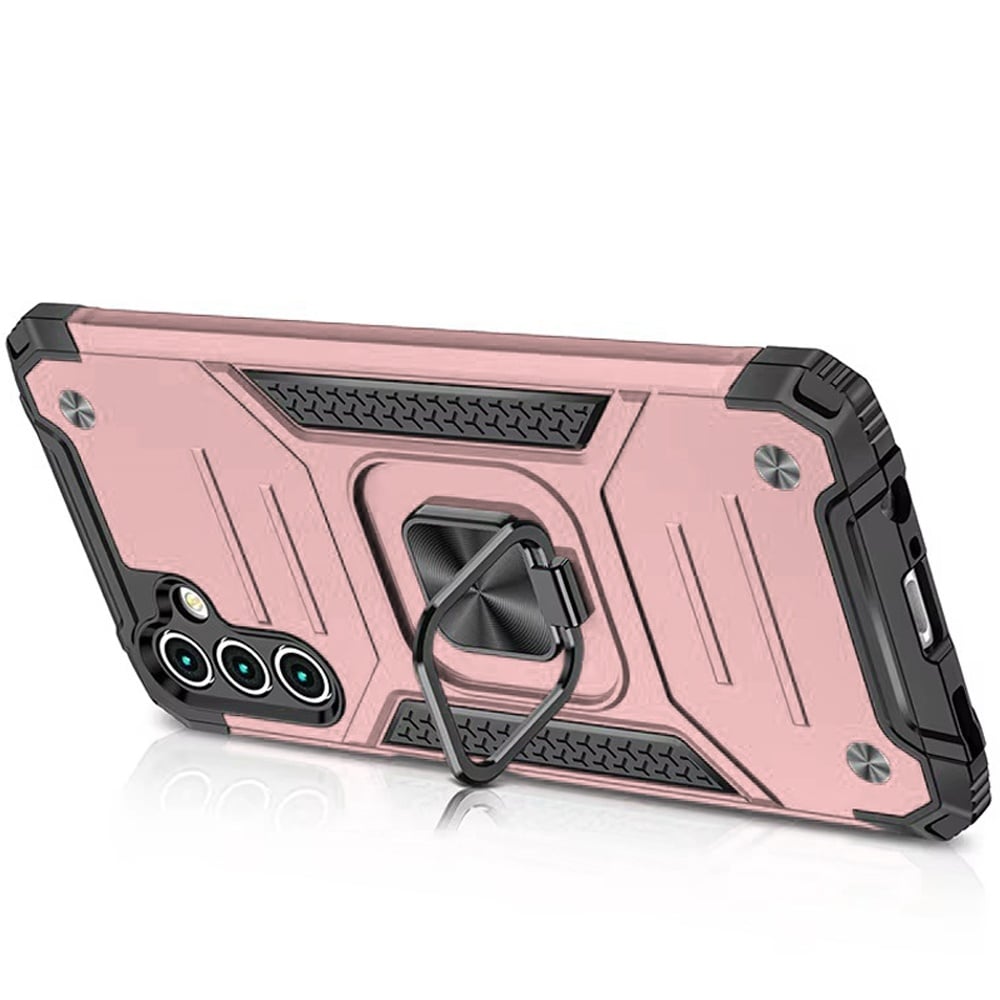 Phone Case for Samsung Galaxy A56 / A36 Magnetic Car Mount Hybrid Ring Stand Shockproof Rugged Grip Armor Heavy Duty Protective TPU Durable Cover