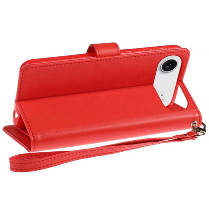 For Apple iPhone 17 Air (6.6") Wallet Cases PU Leather with Credit Card /ID /Cash Holder Slot Dual Flip Book Pouch, Stand and Strap Case Cover
