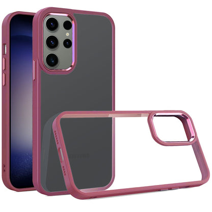 For Google Pixel 10 /Pixel 10 Pro Slim Fit Hybrid Transparent Thick Acrylic with Metal Buttons Frame Protective Hard PC + TPU Shockproof Case Cover