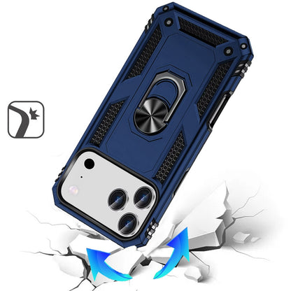 Phone Case for Apple iPhone 18 Pro Max Rotatable Ring Stand Shockproof Hybrid Armor Anti Slip Heavy Duty Fit Magnetic Car Mount Durable Grip Cover